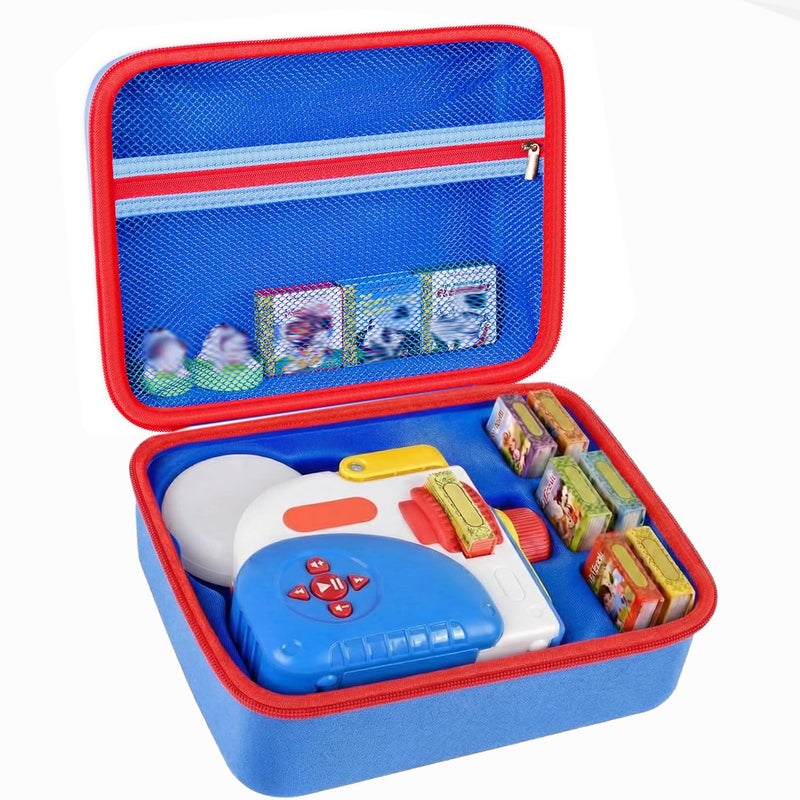 Grapsa Case Compatible with Little Tikes for Story Dream Machine Books Starter Set Toys Protective Container for Little Tikes for Storytime Audio Play Real for Littles Character Collection Box Only Blue - Image 2