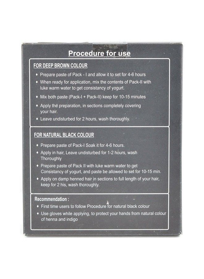 ETHERIC Hair Darkner (Henna & Indigo Based) l Hair Color (200 gms) - Image 3