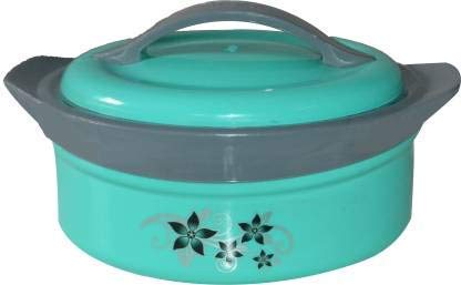 UNICEPT Casserole Box for Food Searving Inner Steel Insulated Casserole Hot Pot Flowers Printed Chapati Box for Roti35 Liter - Image 3