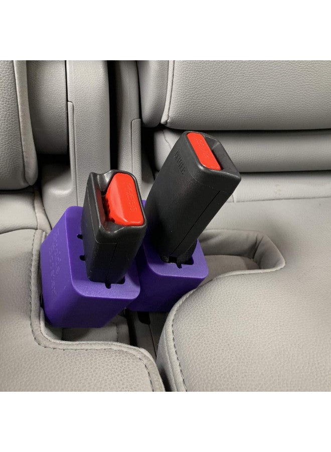 SEAT BELT EXTENDER PROS Buckle Booster for Seat Belts - Uprights Your Receptacle for Easy Reach - No More Floppy Buckle (2) - Image 3