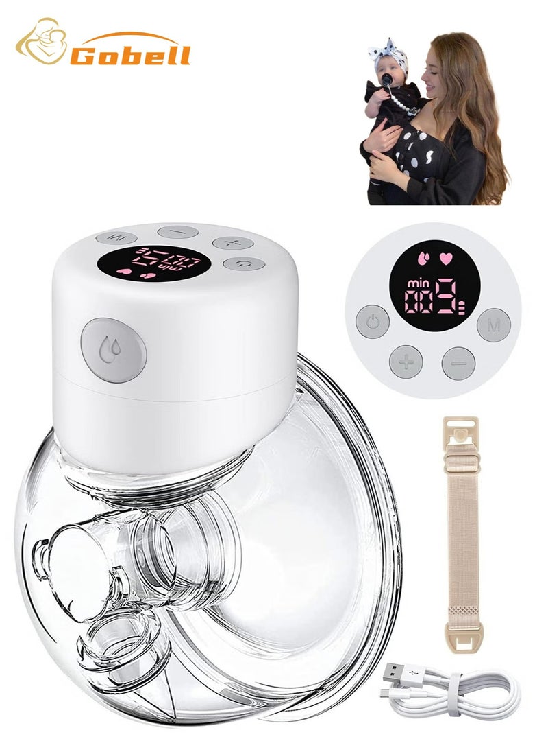 All-In-One Wearable & Portable Electric Breast Pump Hands Free LED Display - pzsku/Z38DF58DEA3EEDAC506AFZ/45/_/1706716571/6e196674-8679-412f-8bc4-7ebea8e2f9eb