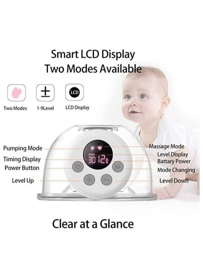 All-In-One Wearable & Portable Electric Breast Pump Hands Free LED Display - pzsku/Z38DF58DEA3EEDAC506AFZ/45/_/1706716672/179f017b-a427-4f81-a5cd-0c1f958edc87