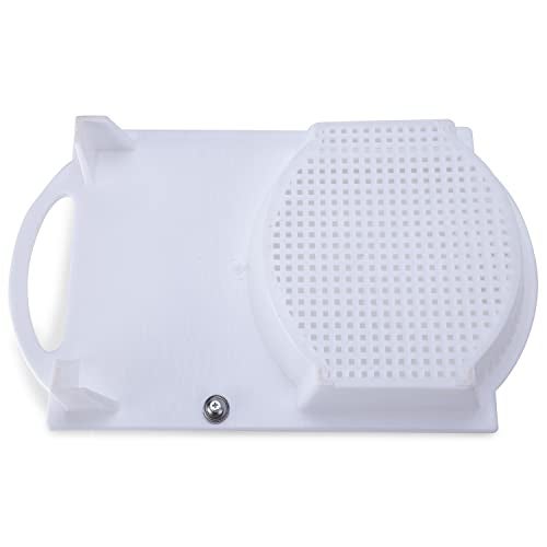 Anjali Cut-N-Wash Plastic Chopping Board with Stainless Steel Blade for Vegetable Cutting - Durable and Time Saving Kitchen Tool-CW02 - Image 2