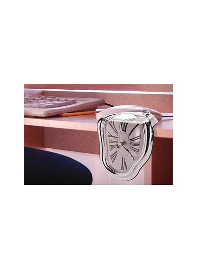 Raxoom clock Melting clock Retro right angle clock Table cape clock - Image 2