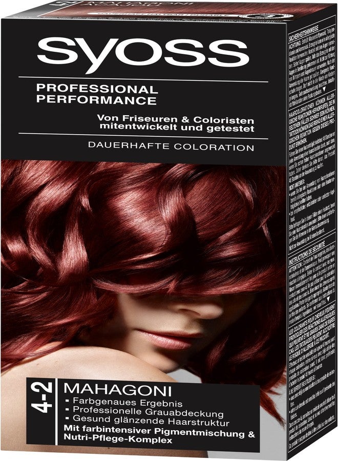 Syoss Professional Performance Coloration 4-2 Mahagoni 115 ml