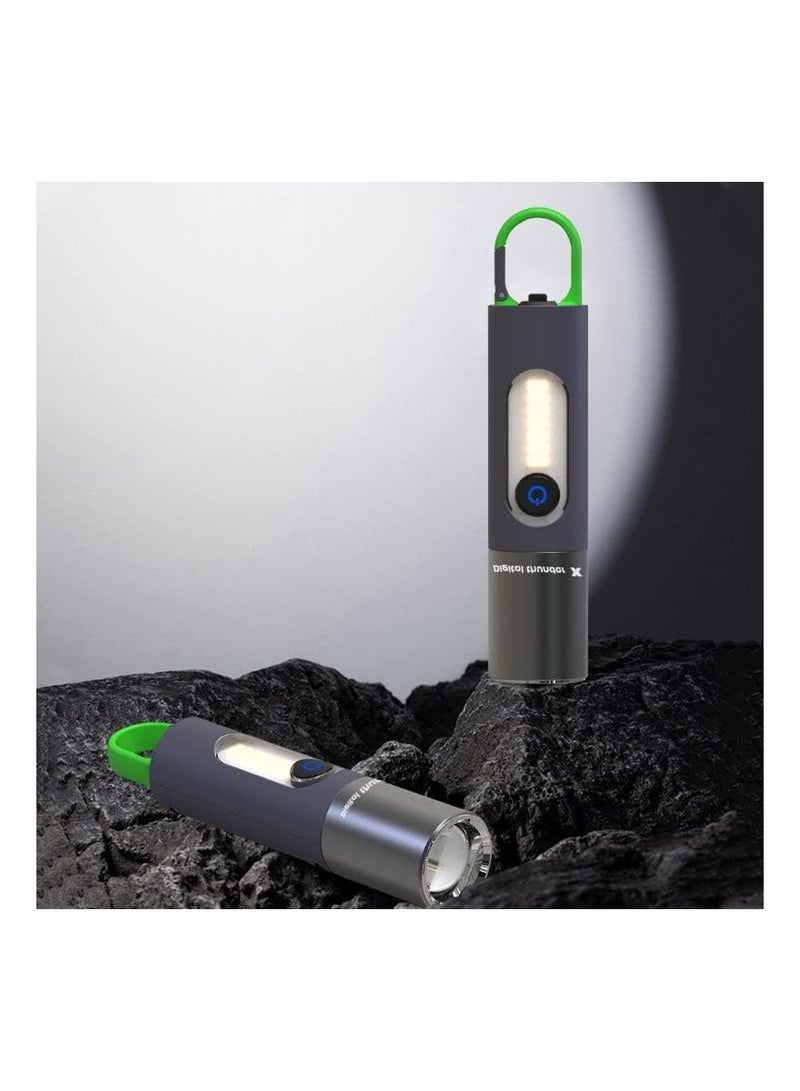 LED Flashlight, Rechargeable Flashlight, Ultra Compact LED Flashlight, Portable for Camping Hiking Outdoor Home Emergency - Image 2