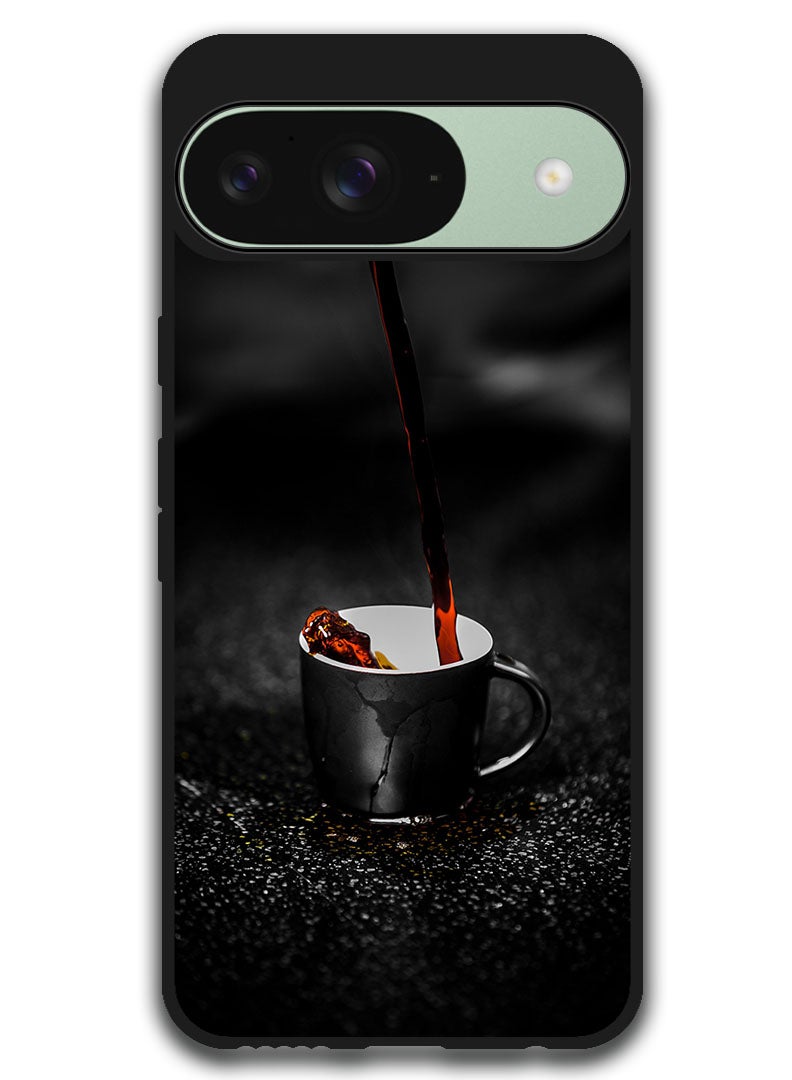 Theodor Protective Case Anti Scratch Shock Proof Bumper Cover For Google Pixel 9 cup_spray_drops - Image 1