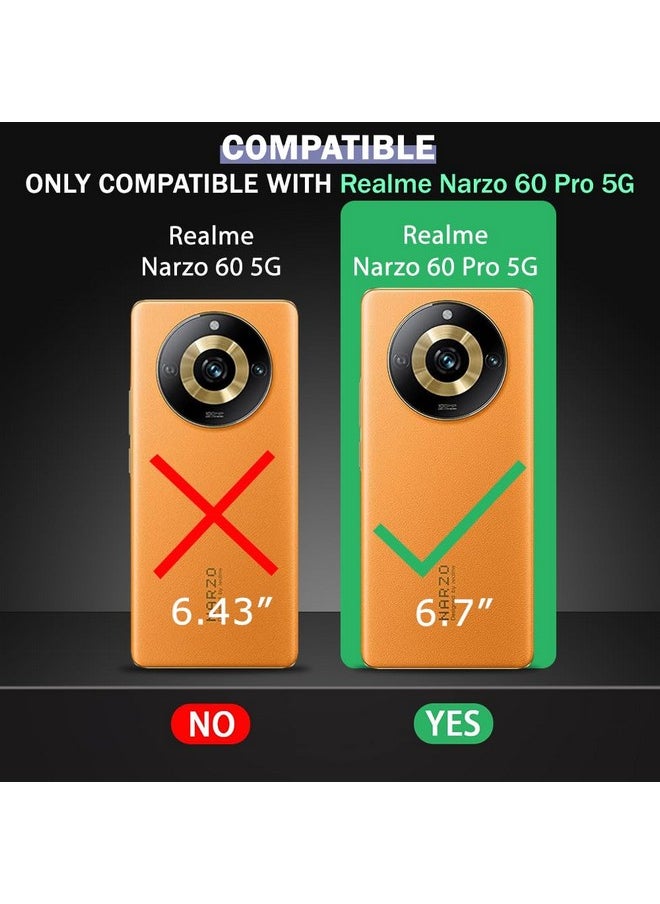 ذا جيفت كارت - جراب خلفي فاخر من TheGiftKart مصنوع من مادة TPU مطلي بالذهب لهاتف Realme Narzo 60 Pro 5G | حواف مرتفعة لحماية الكاميرا والشاشة | تصميم مقاوم للصدمات | جراب خلفي أنيق لهاتف Realme Narzo 60 Pro 5G (أسود) - Image 1