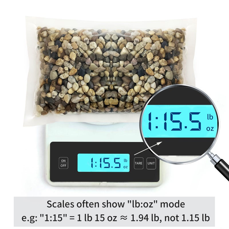 FANTIAN 2 lbs Aquarium Gravel, 1/4 inch Pea Gravel for Fish Tank, Decorative Pebbles River Rocks for Plants Succulent Vase Indoor Water Fountains and Outdoor Landscaping - Image 4