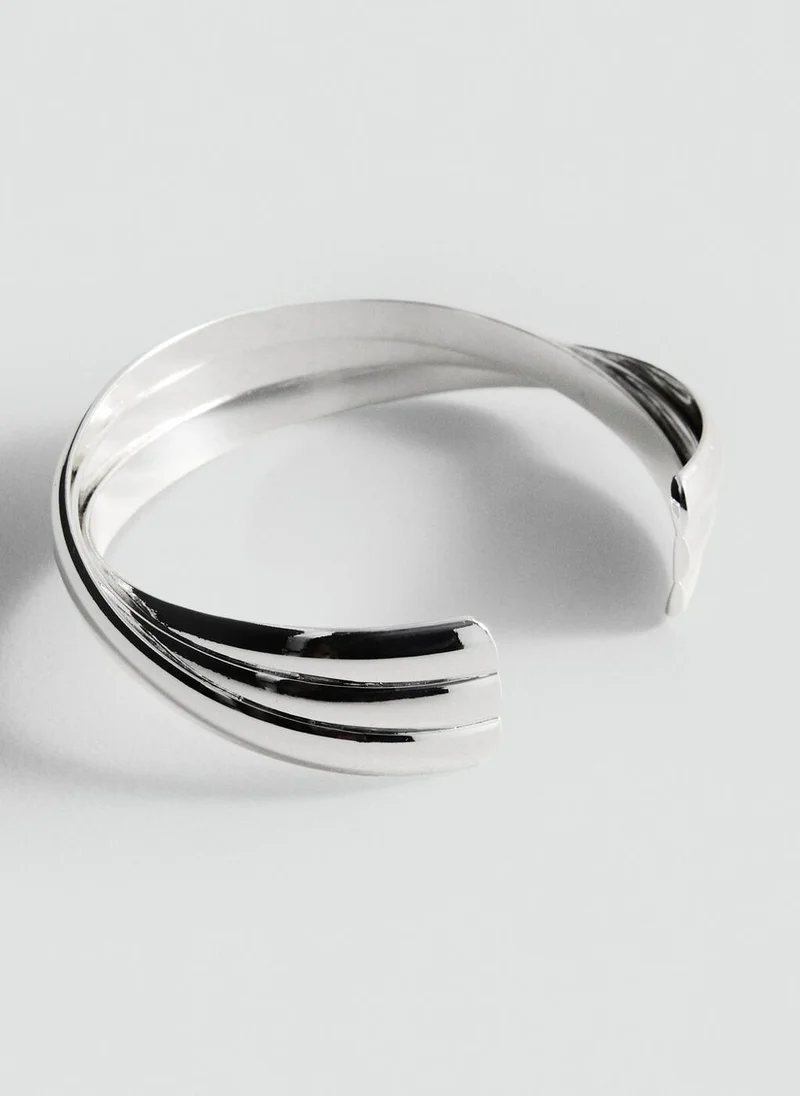 Mango Rigid Bracelet With Relief