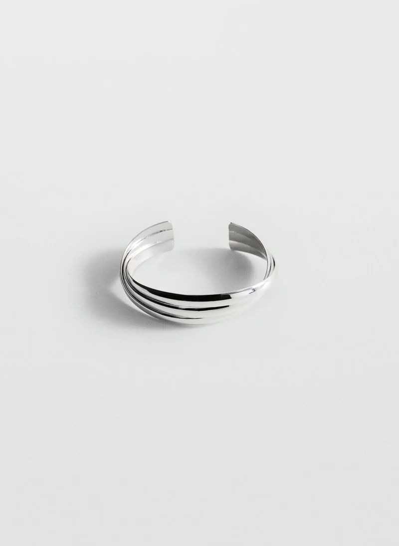 Mango Rigid Bracelet With Relief