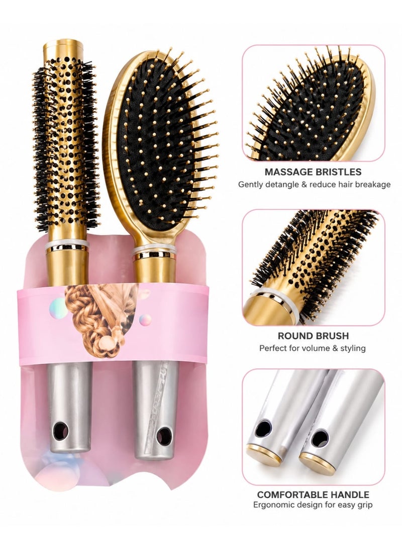pack of 2 hair brush
