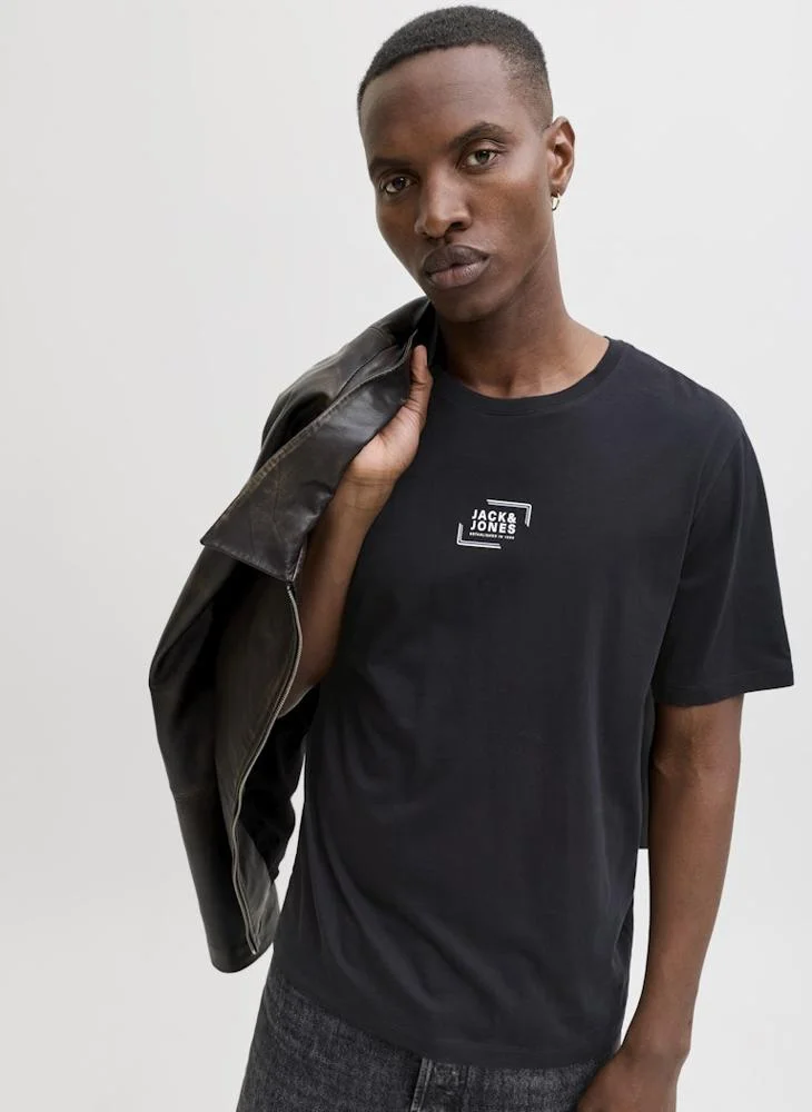 JACK & JONES  Graphic crew neck t-shirt for Men | Best Price UAE