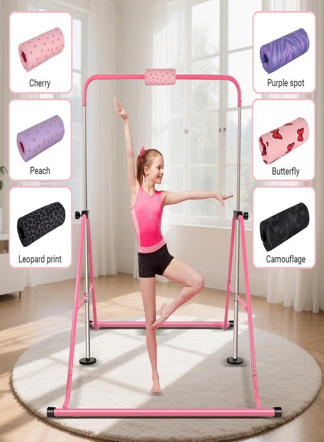SoeKoa Gymnastics Bar Pad, Gymnastics Bar Mat with Decoration Surface, Protective Package for Gymnastics Bars, Parallel Bars, Uneven Bars, Horizontal Bars, Ballet Bars (Butterfly) - Image 5