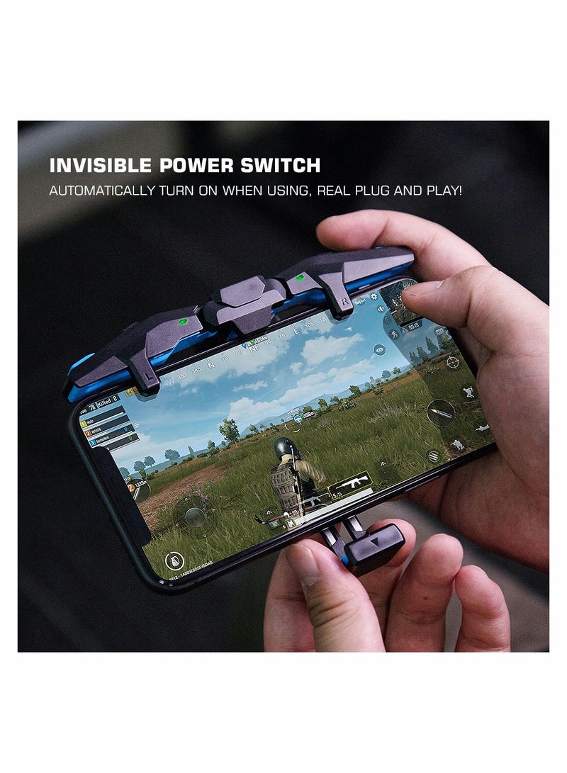 F4 Falcon Mobile Gaming Triggers - Sensitive Joysticks for PUBG, Fortnite & Call of Duty - Compatible with iOS & Android - Image 3