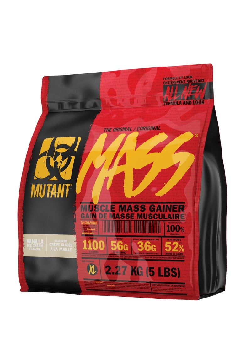 Mutant - MASS - Vanilla Ice Cream 2.27 Kg (5lbs) - Image 1