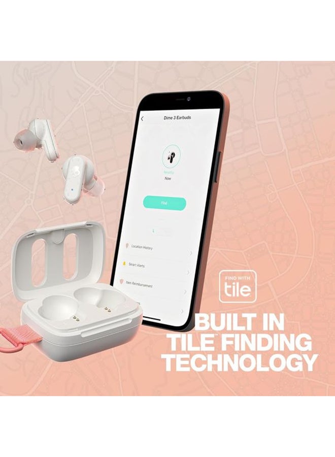 سكل كاندي سماعات أذن لاسلكية من دايم 3، بطارية 20 ساعة، ميكروفون، تعمل مع أجهزة iPhone Android وBluetooth - Image 4