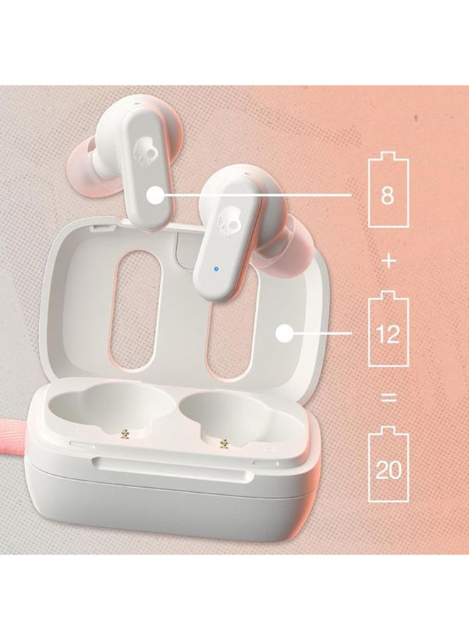 سكل كاندي سماعات أذن لاسلكية من دايم 3، بطارية 20 ساعة، ميكروفون، تعمل مع أجهزة iPhone Android وBluetooth - Image 3