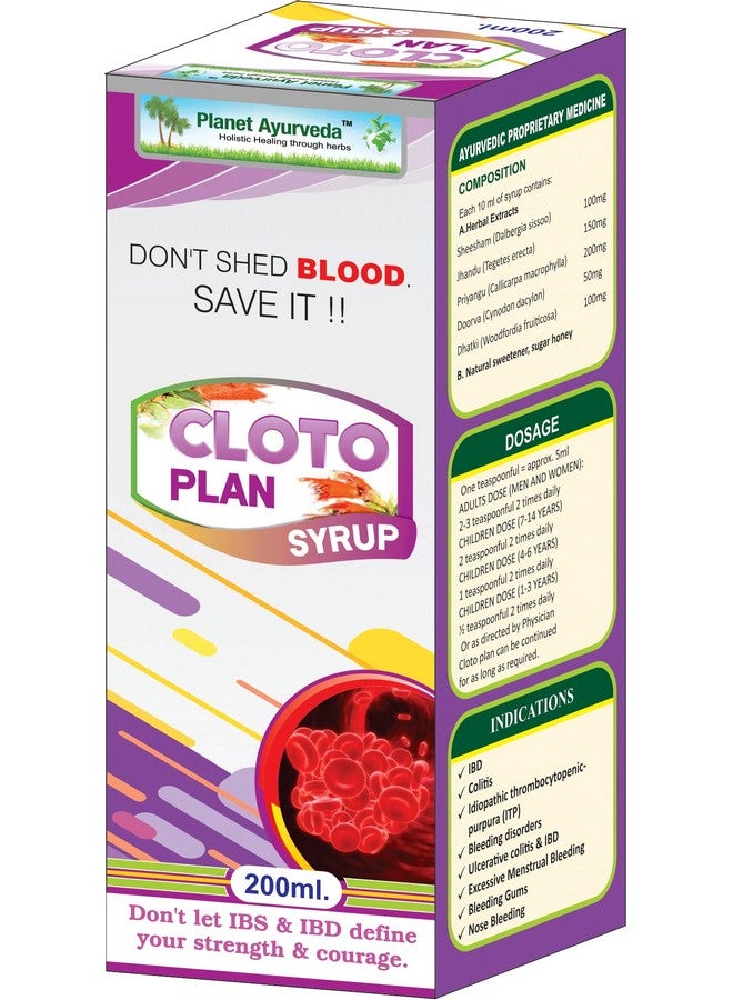 Planet Ayurveda Cloto Plan Syrup - Image 2