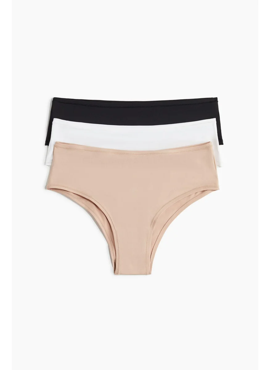 H&M 3-Pack Microfibre Hipster Briefs