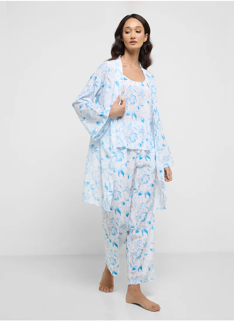 ELLA 3 Piece Pyajama Set