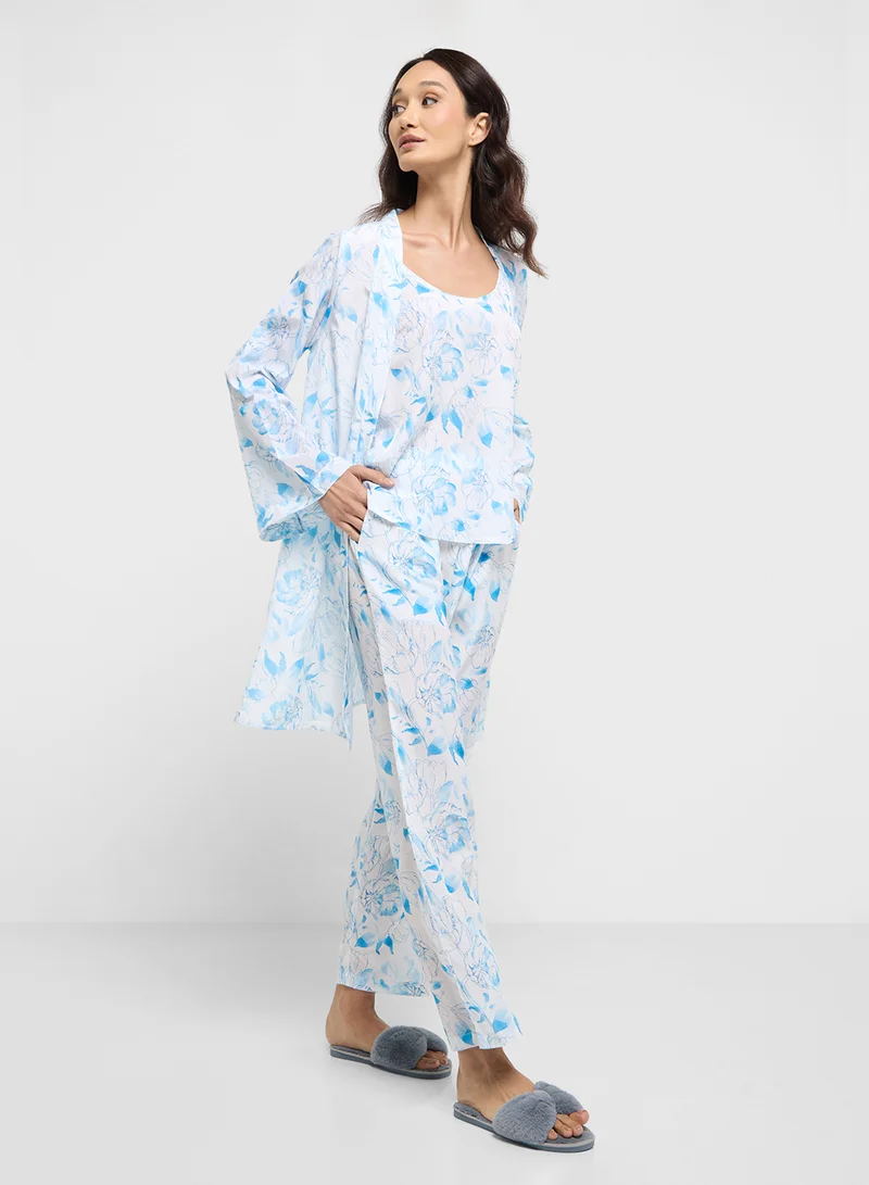 ELLA 3 Piece Pyajama Set
