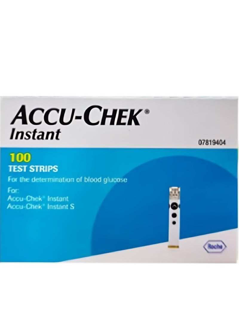 ACCU-CHEK Instant Original Test Strip Set 100 Test