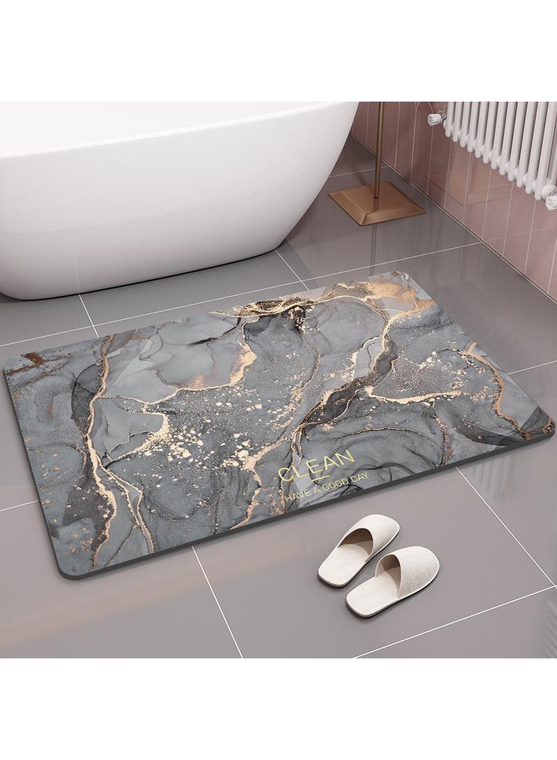 Bluejw Diatom Bath Mats,Anti-Slip Bathroom Floor Mats and Quick Dry Bath Rug,Super Absorbent Bathtub Mat with Non-Slip,Thickened,Soft, Easier Clean Carpet - Image 1