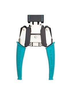 وي آر ميموري كيبرز مقبض مريح من Crop A Dile Corner Chomper Punch Teal لأداة صياغة وتسجيل القصاصات مقاس 25 بوصة .5 بوصة متوافقة مع معظم الأقمشة الجلدية الورقية والورقية والمزيد  - Image 1