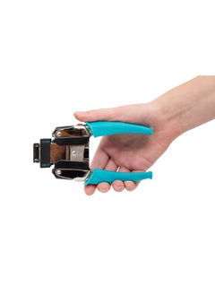 وي آر ميموري كيبرز مقبض مريح من Crop A Dile Corner Chomper Punch Teal لأداة صياغة وتسجيل القصاصات مقاس 25 بوصة .5 بوصة متوافقة مع معظم الأقمشة الجلدية الورقية والورقية والمزيد  - Image 3