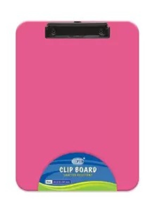 Fis Clip Boards (pink Color), A4 Size