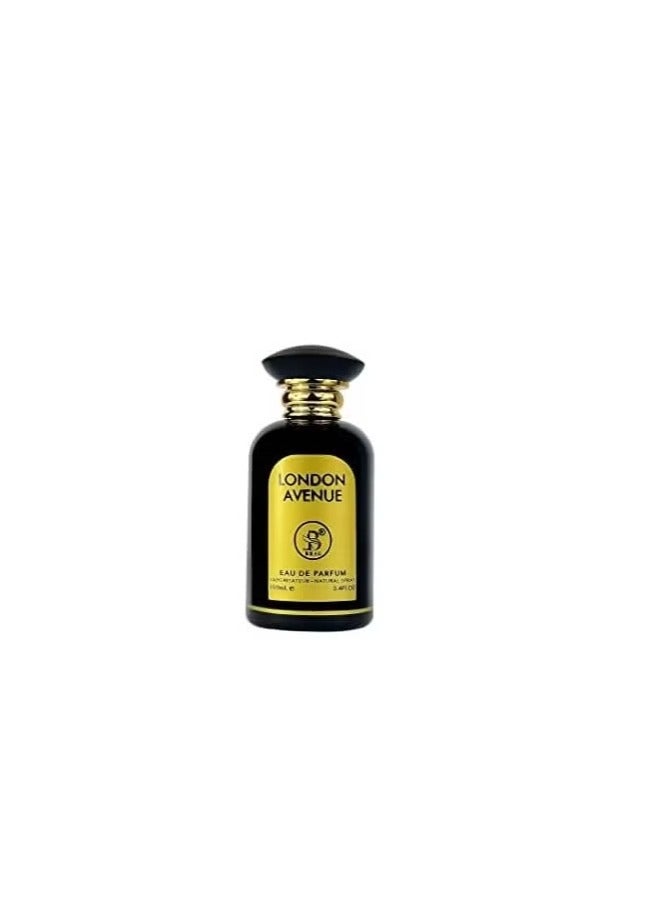 عطر براغ لندن أفينيو 100 مل، عطر للجنسين للرجال والنساء مع نفحات الأزهار الساحرة، أفضل عطر أو دو بارفان طويل الأمد لتقديمه كهدية