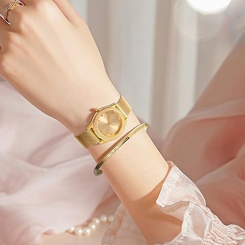 ManChDa Gold Watches for Women Bracelet Watch - Image 5