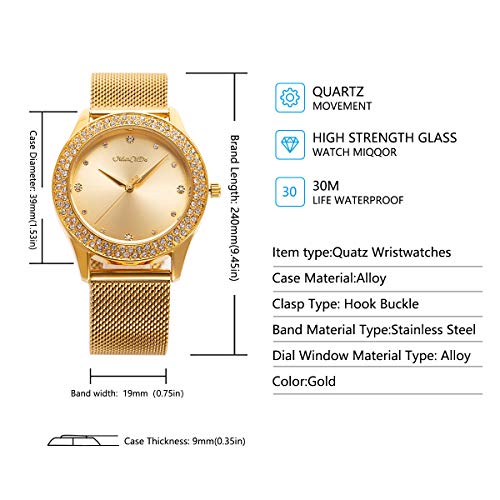 ManChDa Gold Watches for Women Bracelet Watch - Image 3
