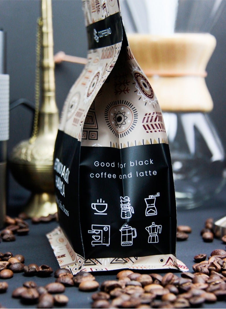 Tealand Coffee Island Ethiopia Guji Hambela Specialty Coffee, 100% Arabica, Medium Roast, Peach, Banana, And Confectionery Flavor Profile, SCA Score 89, 250 Gram  - Image 4