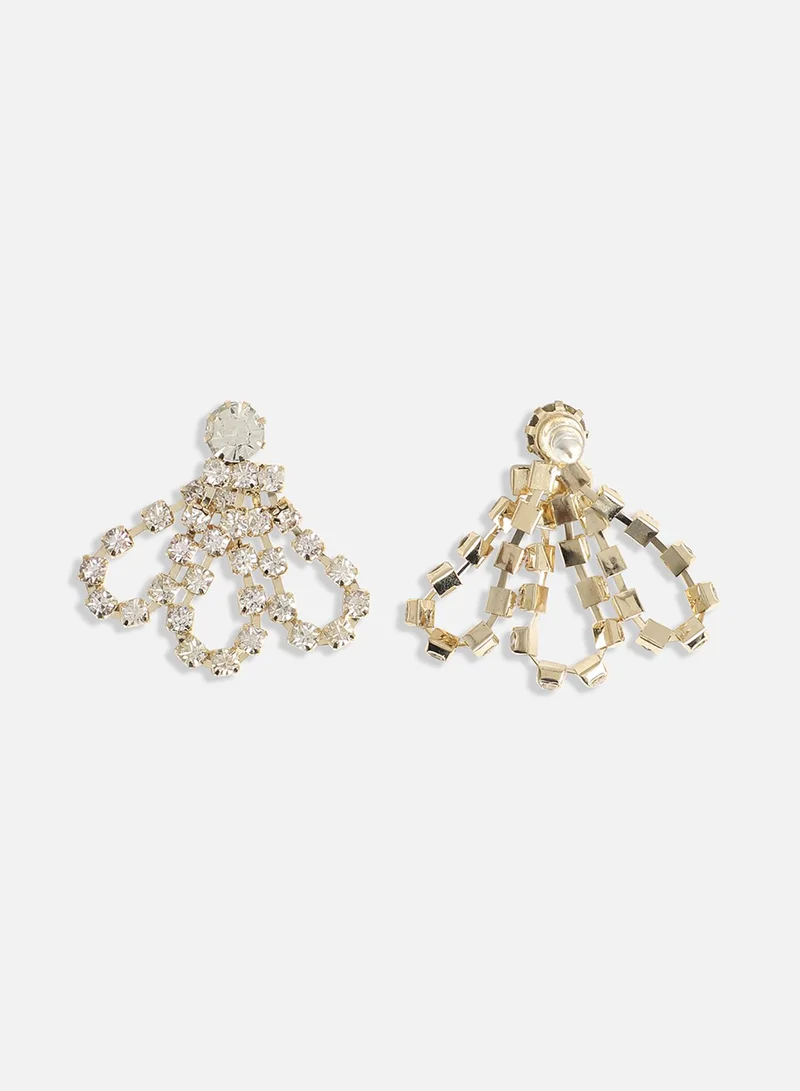 SOHI Bling Artificial Drop Earring Jewellery