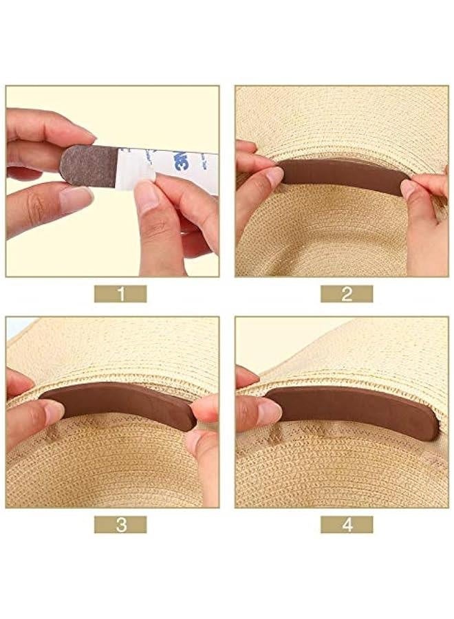 20 Pieces Hat Size Tape Hat Size Reducer Foam Reducing Tape for Caps Sweatband - Image 3