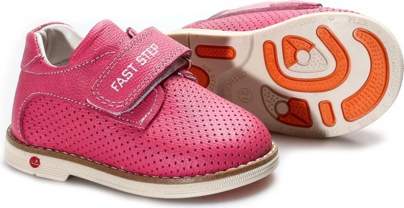 فاست ستيب Leather Unisex Kids Casual Shoes 006PA23