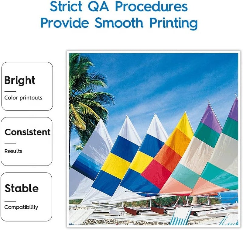 NexNova Ink Set 673 Compatible For Epson For Ecotank Printer L800 L805 L810 L850 L1800 - Image 4