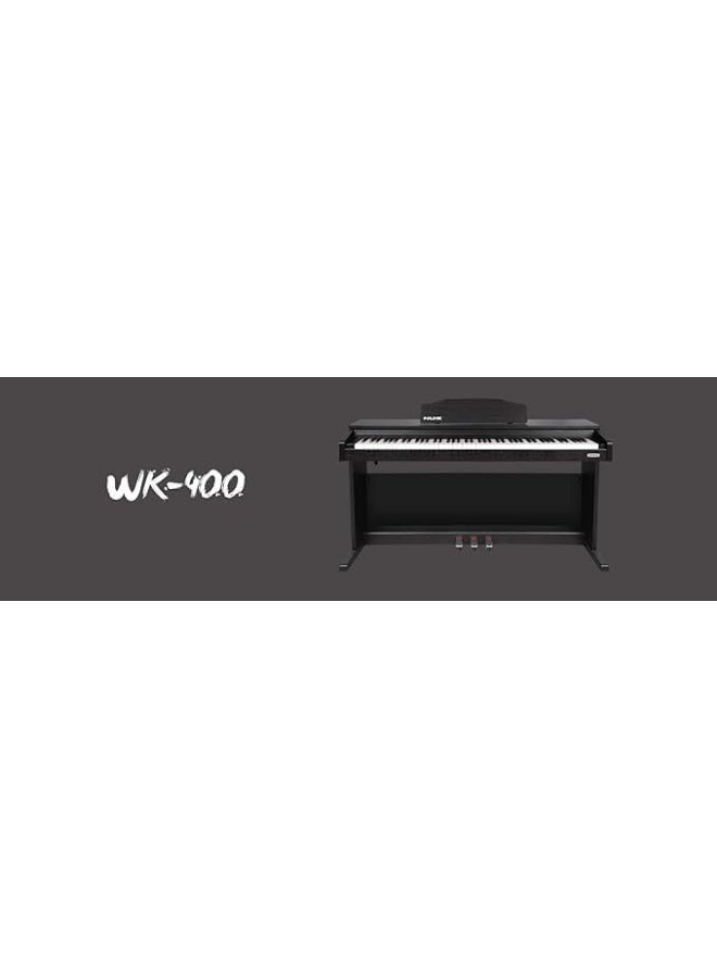 بيانو NUX WK-400 الرقمي بـ 88 مفتاحًا موزونًا مع حامل - Image 5