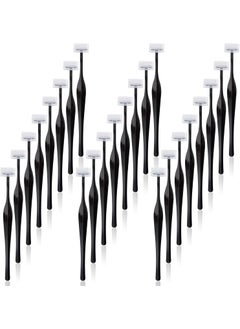 ANCIRS ANCIRS 24 Pack Eyebrow Trimmer Razors for Women Makeup Facial T Shape Shaver Tool for Eye Brow Stainless Steel Eyebrow Trimming Kit for Girls  Black 