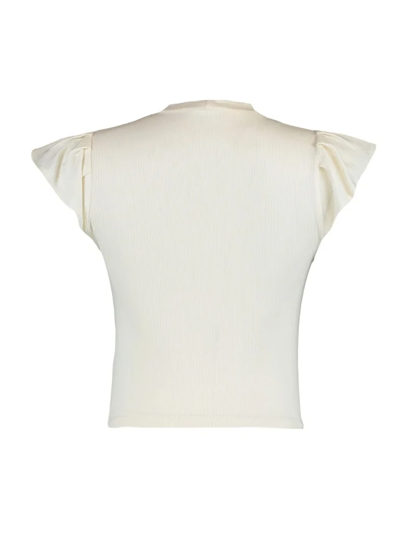 trendyol Flute Sleeve Crop Top