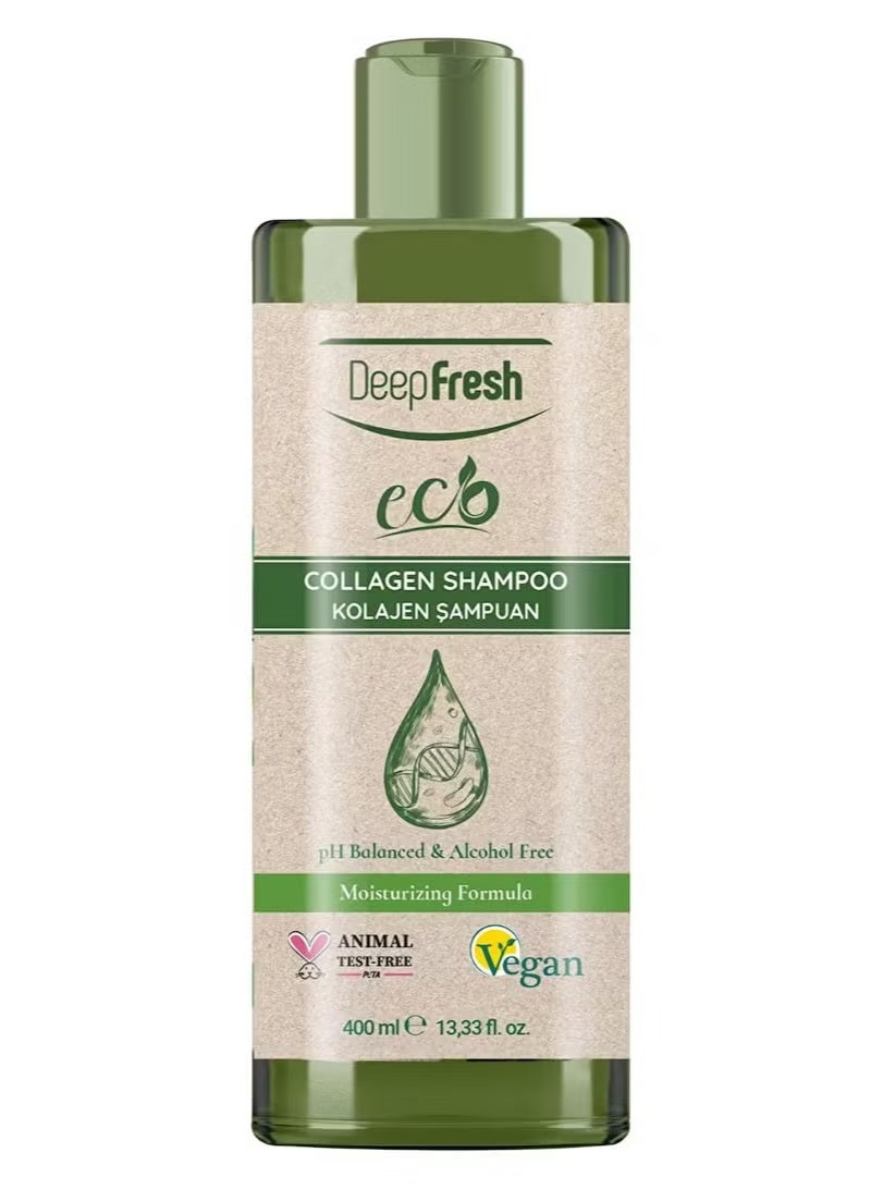 Deep Fresh Eco Collagen Shampoo 400ml - Image 3