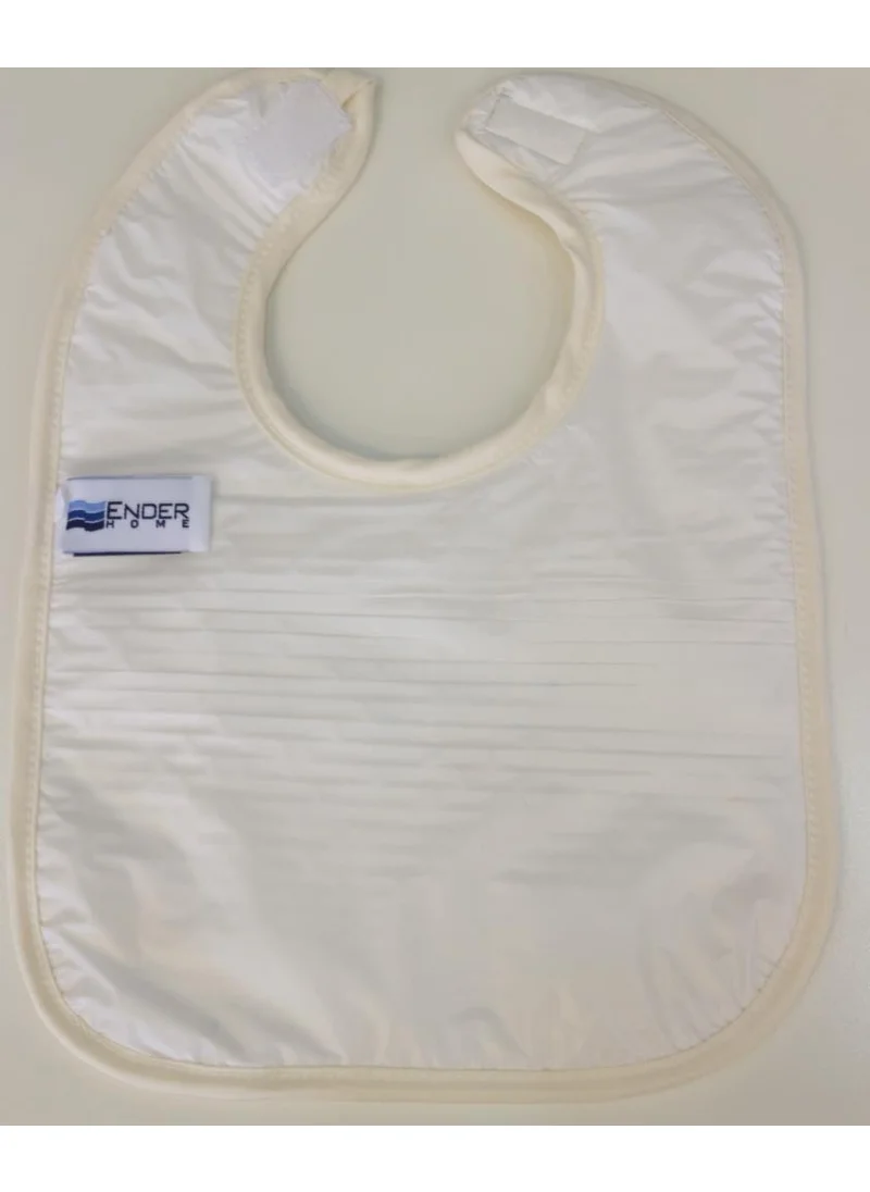 اندر هوم Baby Food Bib Curl Waterproof Towel Cotton Baby Bib