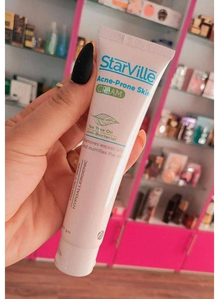 ستارفيل كريم ستارفيل أكني لعلاج حب الشباب تركيبة بحمض الساليسيليك مناسب للبشرة الدهنية والمختلطة – 60 مل - Image 3