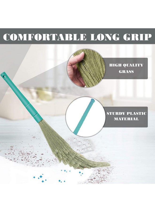 Zureni No Dust Broom Synthetic Long Handle Zero Dust No Loose Strings Waterproof Fibers Floor Cleaning Jhadu For Home Cleaning & Floor Sweeping (Pack Of 1, Random Color) - Image 4