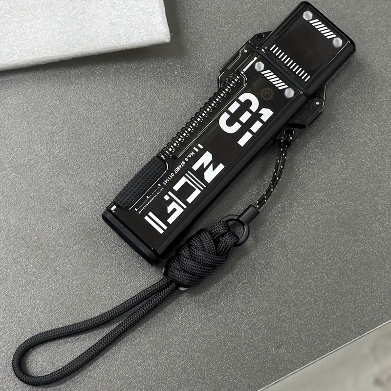 Black Durable Nylon Anti Loss Lanyard For Phone Earbuds Keys And Flashlight - Image 5