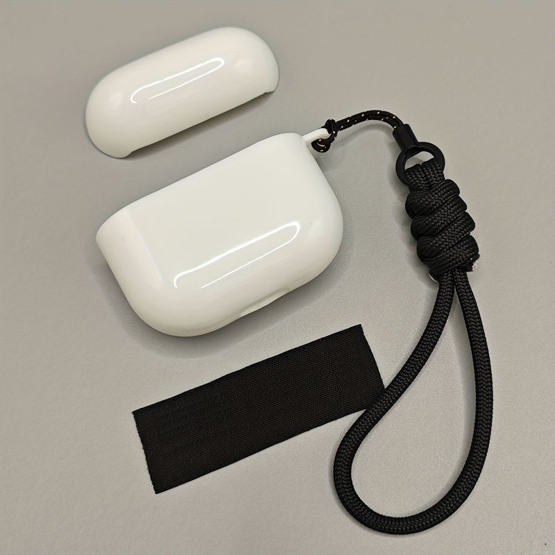Black Durable Nylon Anti Loss Lanyard For Phone Earbuds Keys And Flashlight - Image 3
