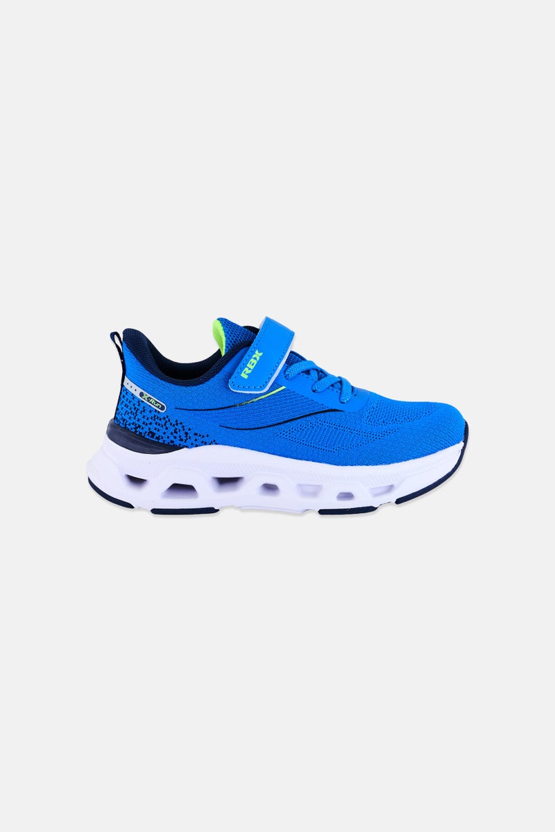RBX Kids Boy Velcro Closure Outdoor Shoes, Blue - Image 4