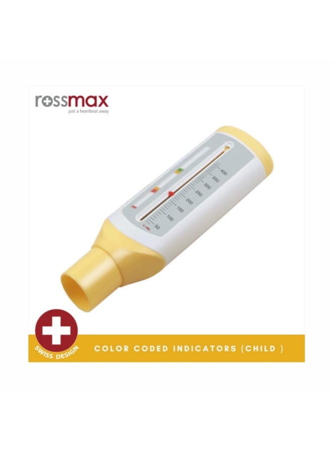 روزماكس جهاز قياس تدفق الزفير الأقصى من Rossmax - طراز 100 G - Image 2